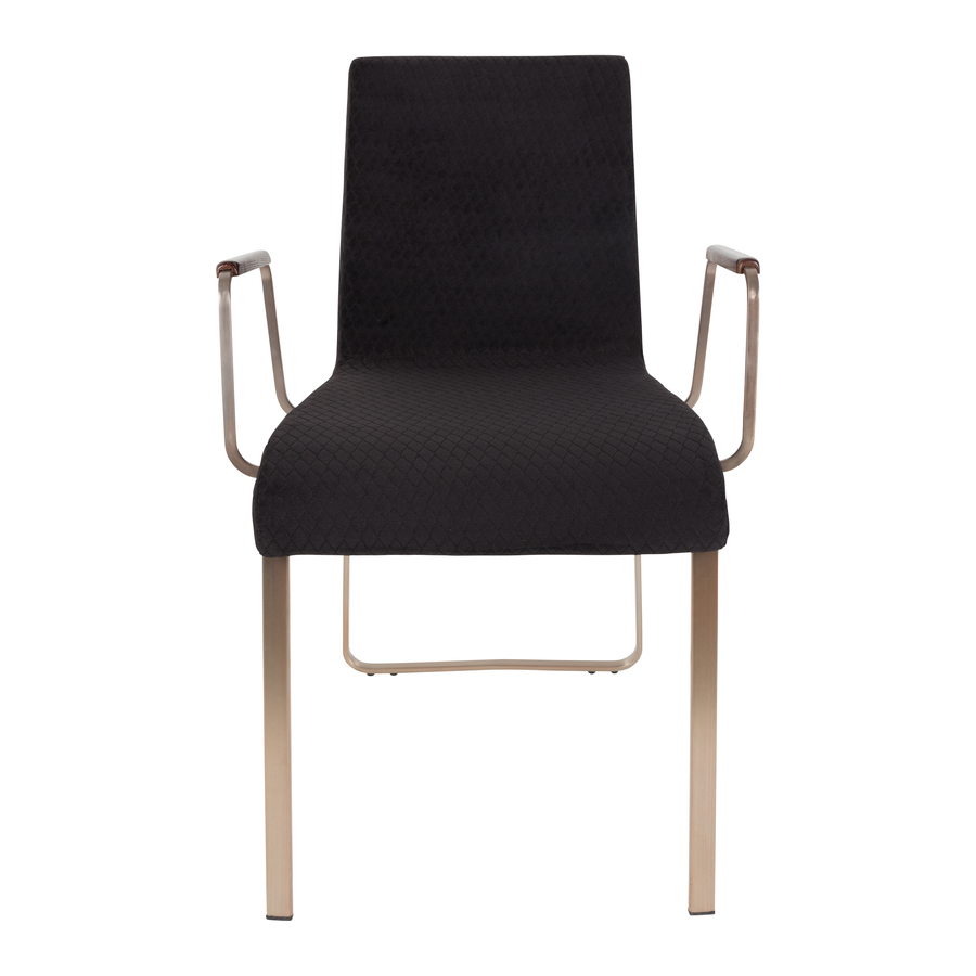 Кресло Flor черное Dutchbone 1200129 - Вид №7