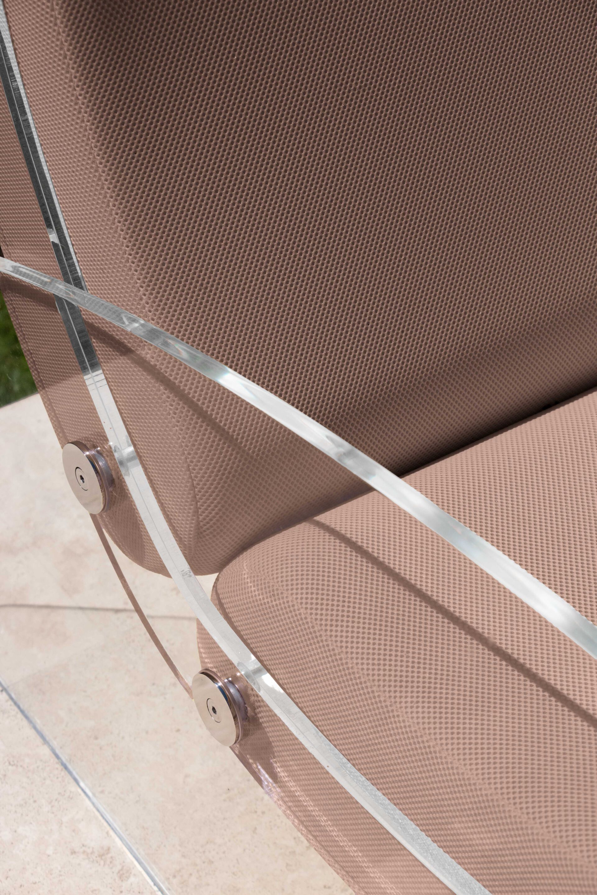 Кресло из ПММА и ткани с подлокотниками KUUMO MW03 ARCH-00044587 - Вид №7