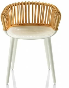 Magis Плетеный стул с подлокотниками Cyborg