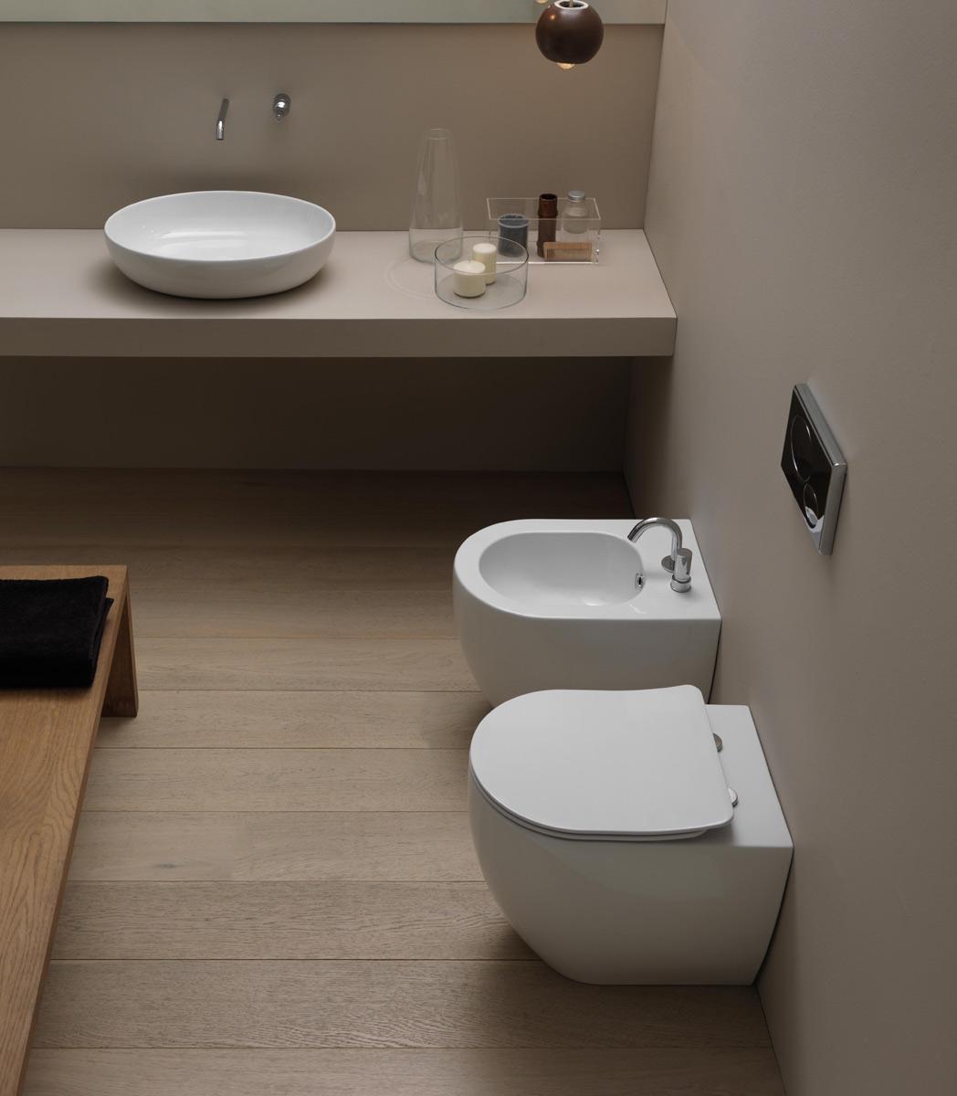 LKBISO3 Подвесное биде настенное GSG CERAMIC Like - Вид №1