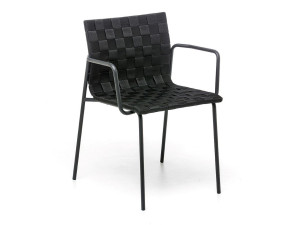 Стул из полиэстера с подлокотниками