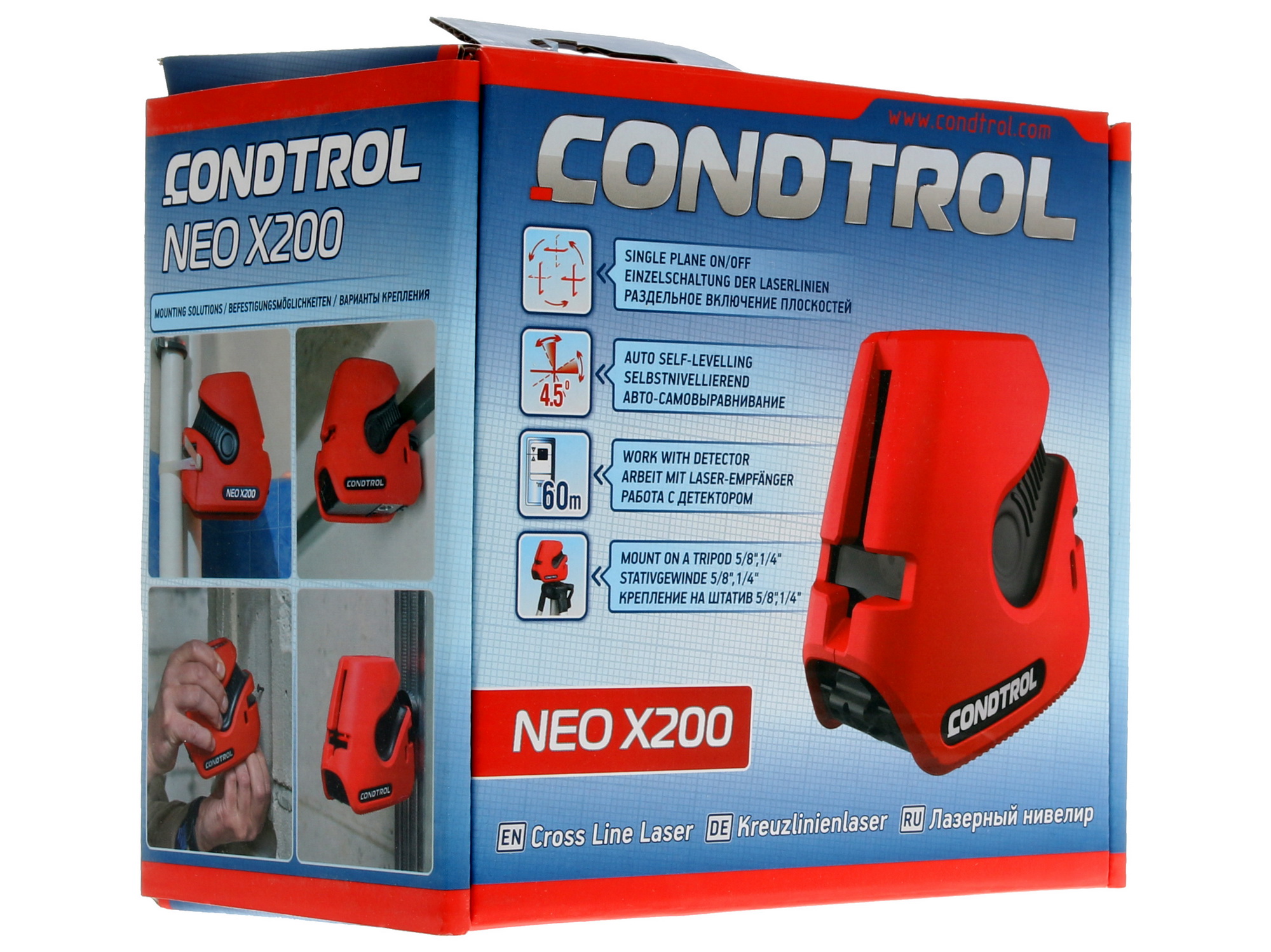 Лазерный нивелир Condtrol Neo X200 1097540 STDN-0055625 - Вид №9