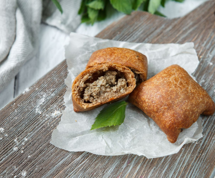 4842 Пирожок ржаной с фермерским мясом Вкусляндия  - Вид №1