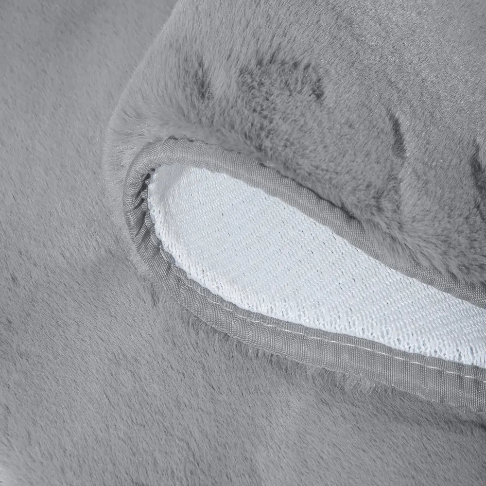 INSPIRE BIANCA — искусственная шкура серого цвета 100×100 см 83235396 STLM-0039671 - Вид №3