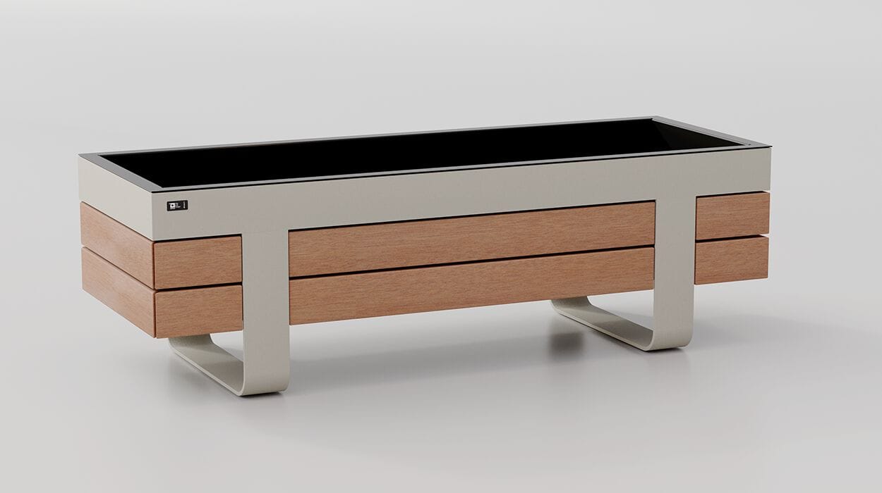 Стальная и деревянная плантатор DIMCAR ARCH-00089912 - Вид №1