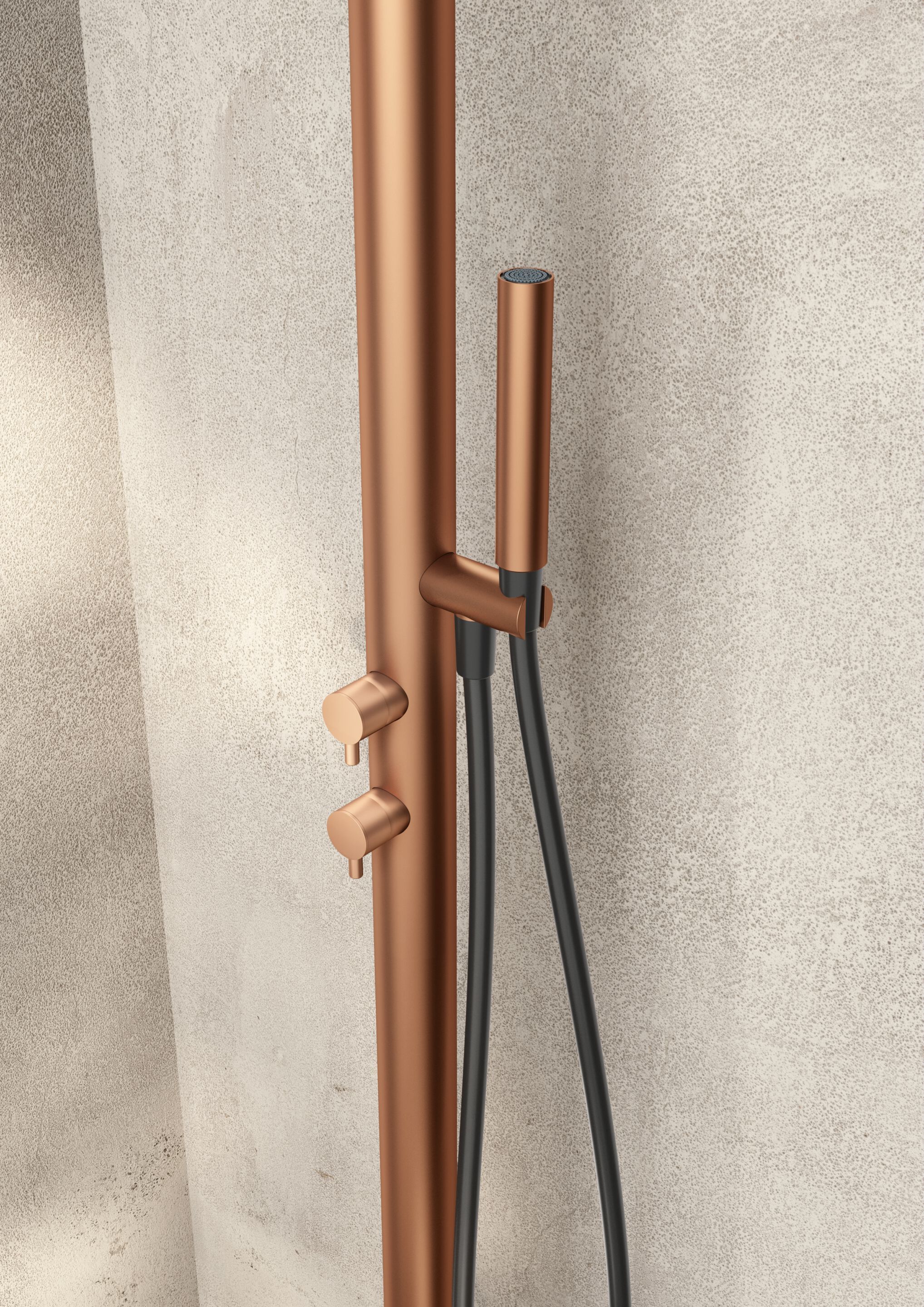 Напольная душевая колонна из нержавеющей стали Fir Italia Outdoor Indoor Showers ARCH-00101509 - Вид №2