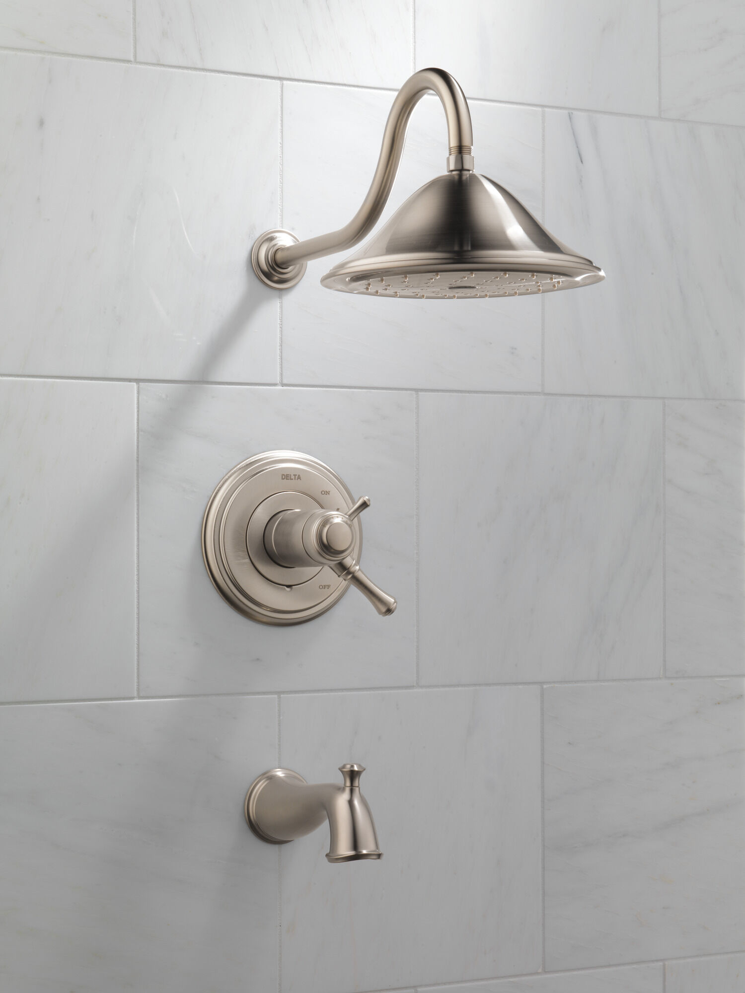 Для ванны и душа TempAssure® серии 17T Delta Faucet T17T497-SS - Вид №2