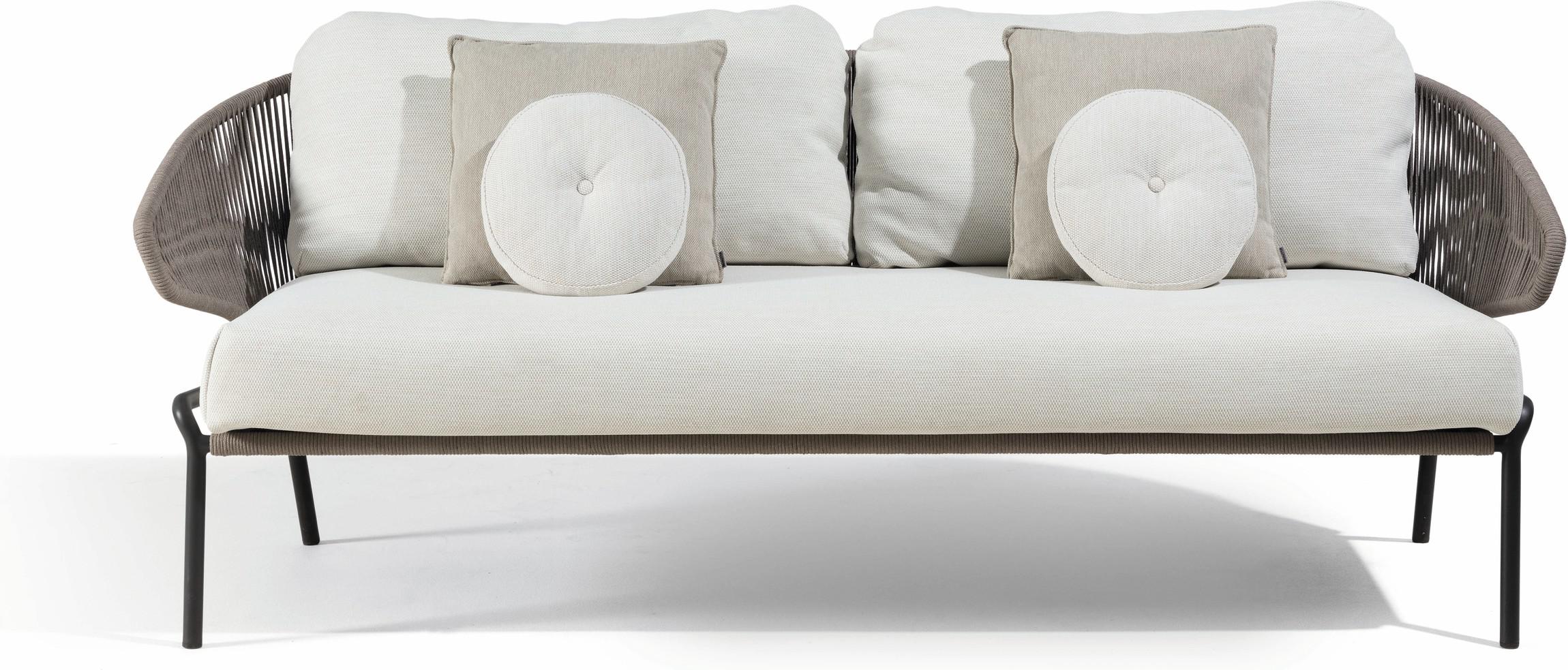 2,5 мест. диван фиксированный лава бронза Manutti Radius MNST744 - Вид №2