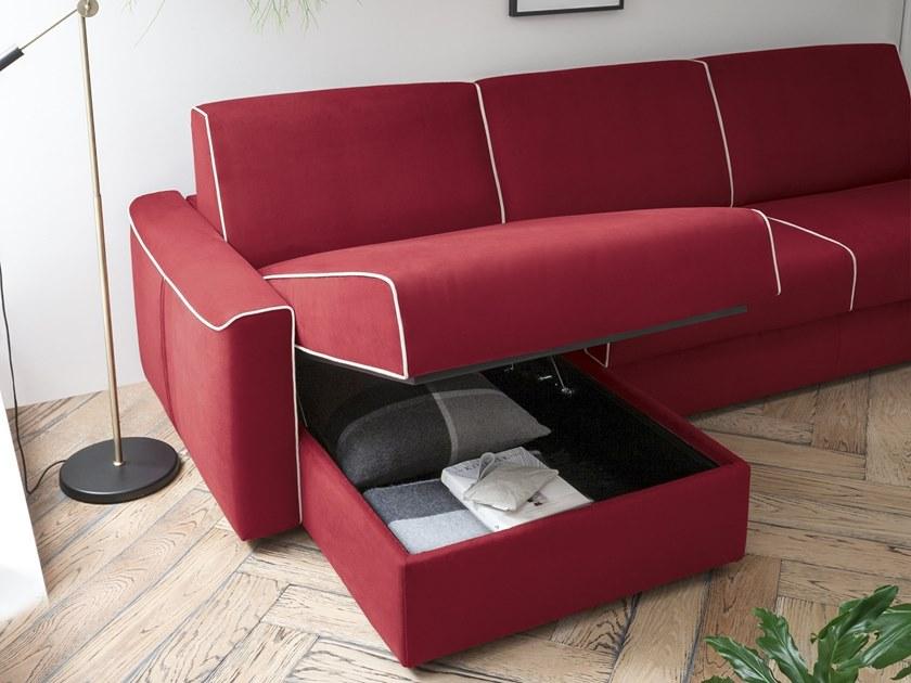 Felis 4-местный тканевый диван-кровать с шезлонгом Day & night sun-id-1365537 - Вид №12