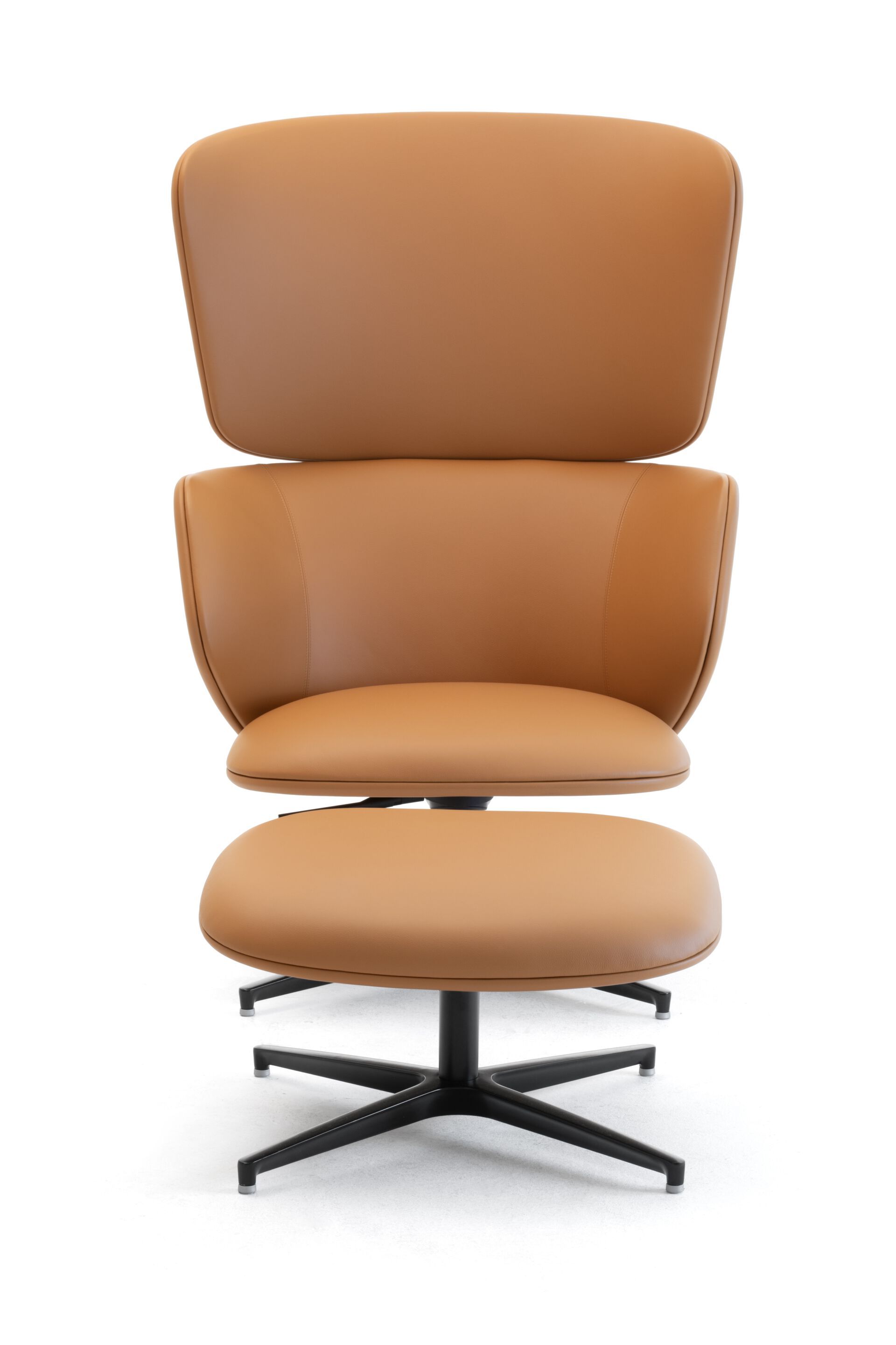 Кожаная вращающаяся спицевая подставка для ног Leyform Alisè Lounge ARCH-00087840 - Вид №6