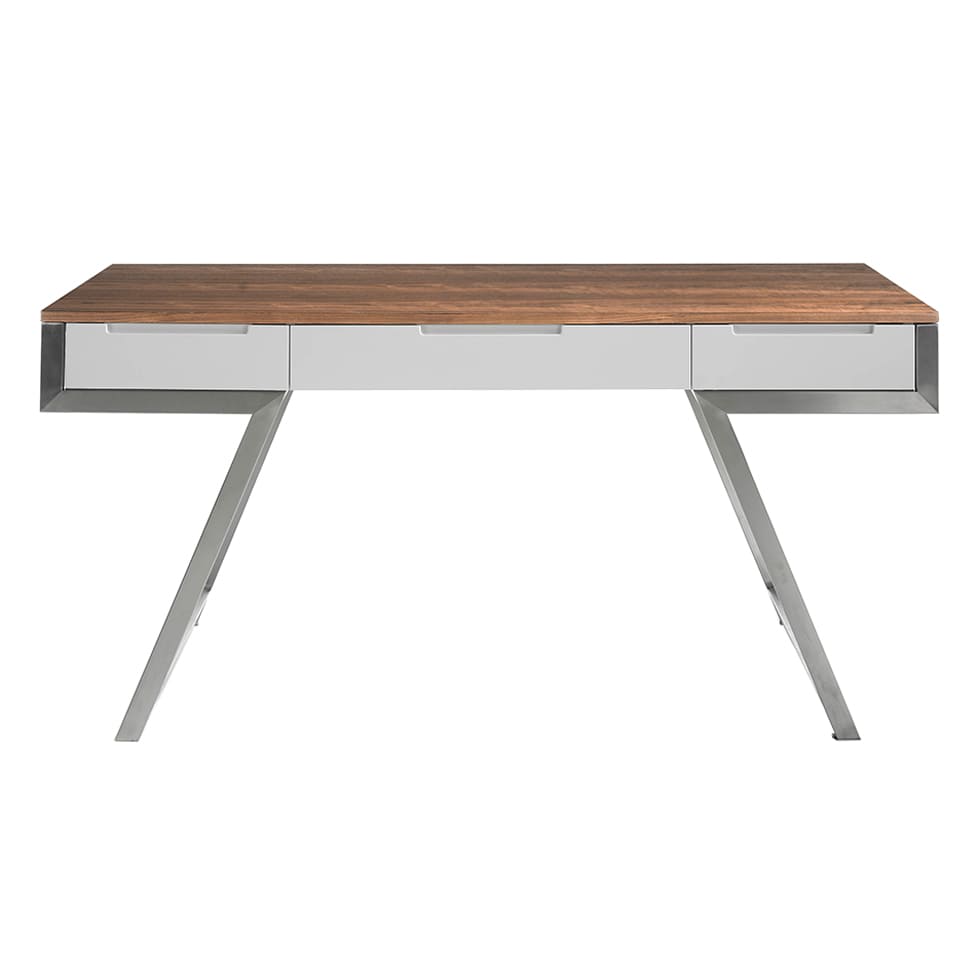 098901 Офисный стол MQ1305 орех / белый Angel Cerda  - Вид №2