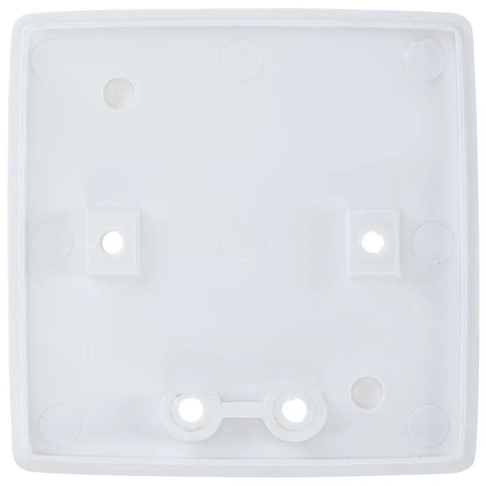 Пластина монтажная для выключателя Reone 69х69 мм, цвет белый STLM-2029886