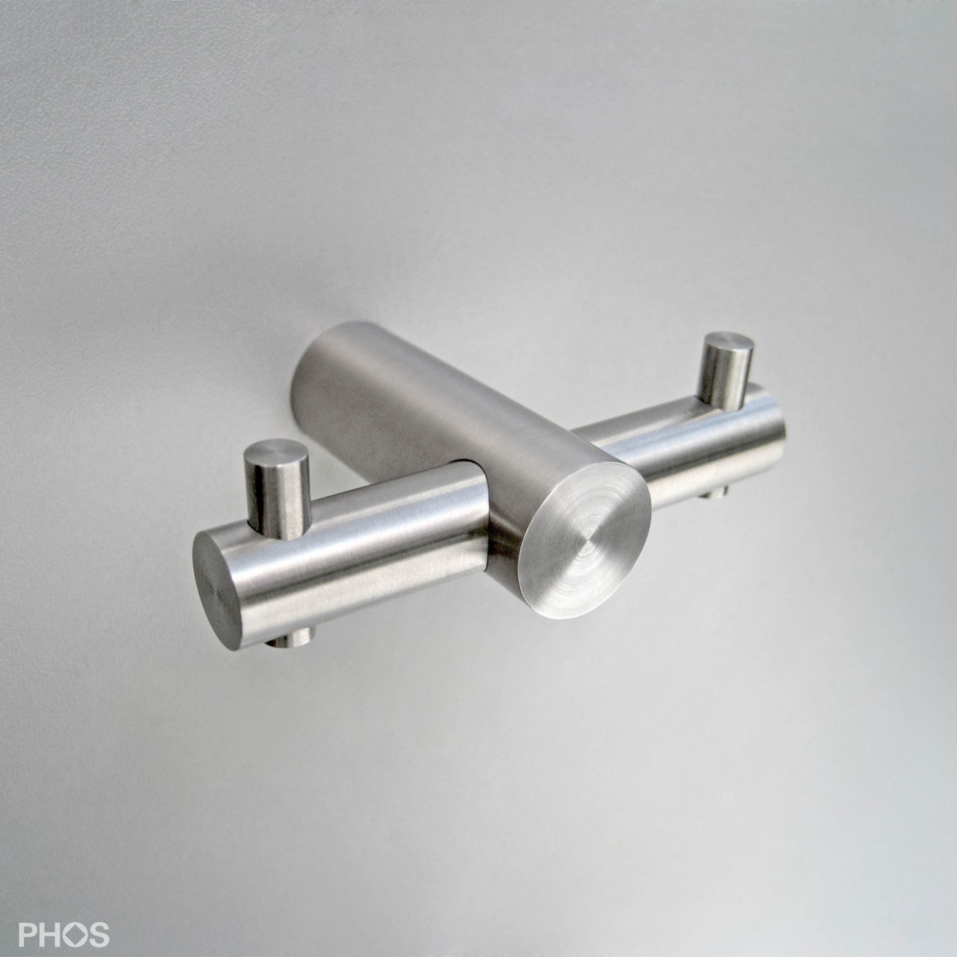 H18-50D-B Двойной крючок для полотенец, ø18 мм, длина 5 см. PHOS  - Вид №1