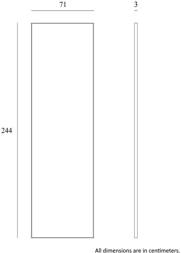 Ethnicraft Зеркало прямоугольное в раме Aged mirrors 20663 - Вид №4