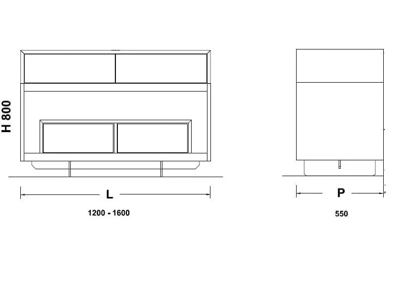 Напольная мебель для ванной MOMA Design Excellent ARCH-00081138 - Вид №4