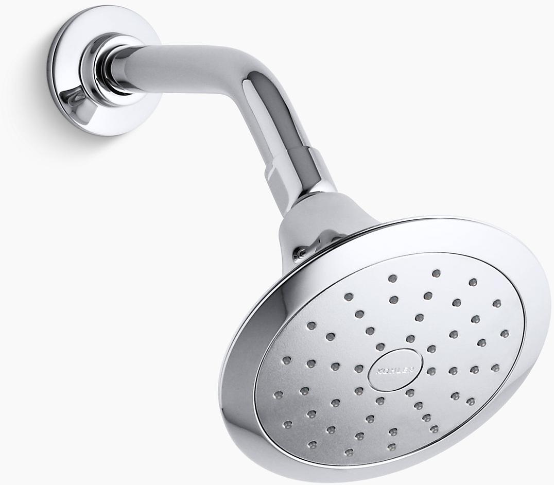 KOHLER Однофункциональная насадка для душа Forté 1,75 галлона в минуту с технологией всасывания воздуха Katalyst K-10327-G-BV  - Вид №1