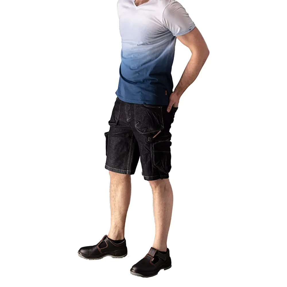 Шорты Neo Tools Denim синие размер XL рост 184-187 STLM-2029333 - Вид №3