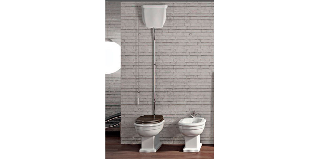 D10D50D100D102 Компакт унитаз с бачком Белый Ceramica Hidra ELLADE Италия - Вид №3