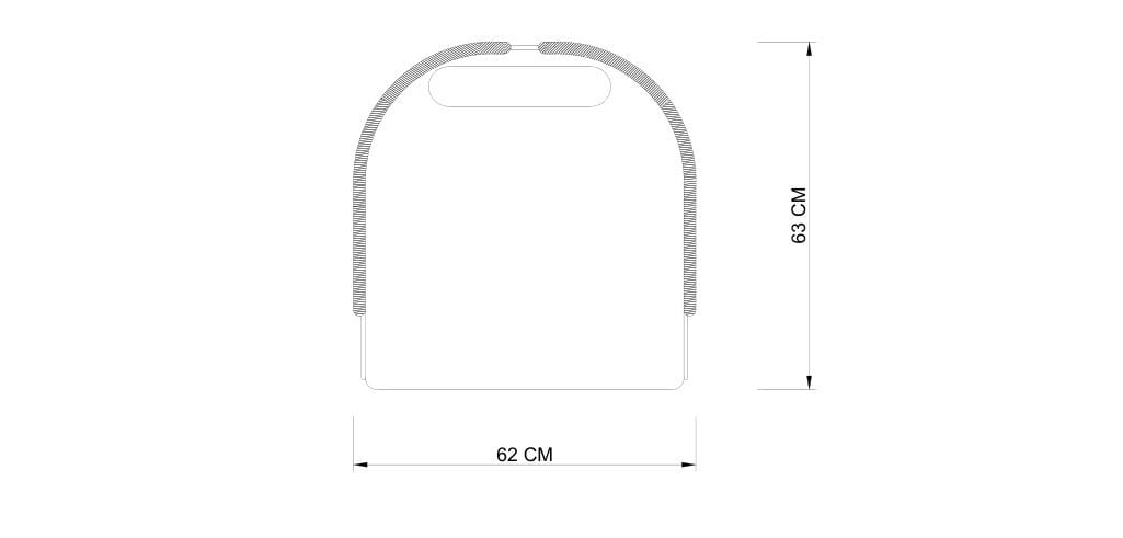 Садовый стул с подлокотниками SNOC Pigalle ARCH-00144244 - Вид №6