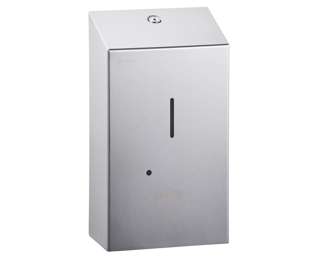 DSM502 Бесконтактный автоматический дозатор пенного мыла STELLA AUTOMATIC для одноразовых картриджей 1000 г, матовая сталь Merida 