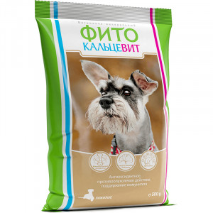 ПР0051301 Подкормка для пожилых собак MEALBERRY Фитокальцевит 500г БИОФАРМТОКС НПФ