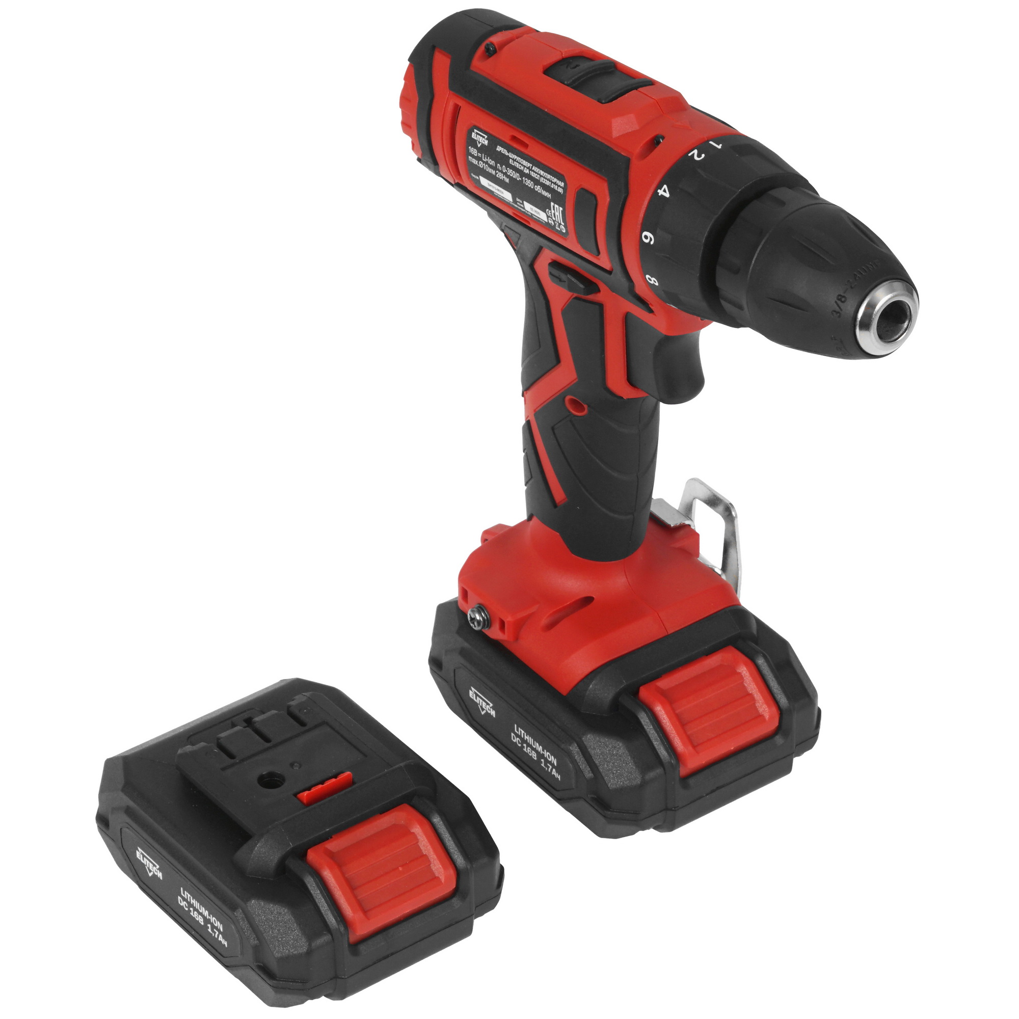 Дрель-шуруповерт Elitech ДМ ДА 162СЛ 9017148 STDN-0140477 - Вид №1