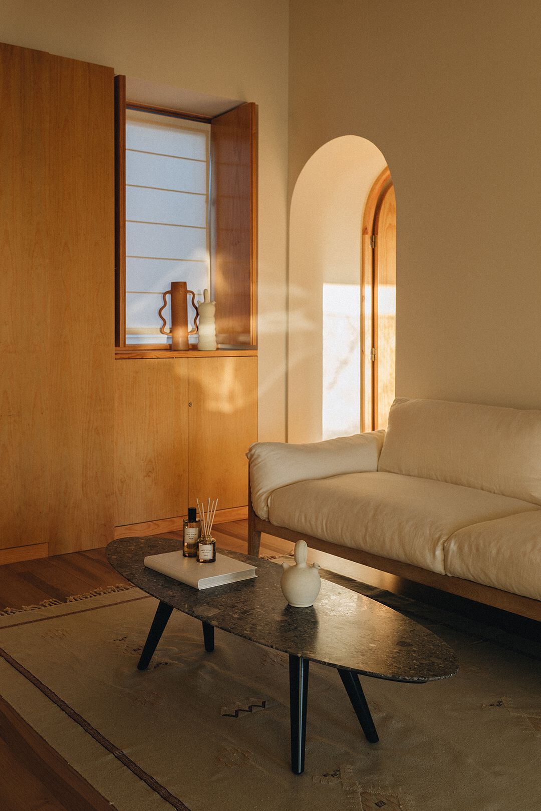 Мраморный овальный журнальный столик Maami Home ELLIPSE CEPPO DI GRE ARCH-00072873 - Вид №1