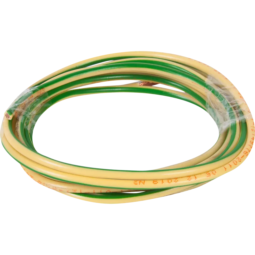 Провод Ореол ПУГВ 1x2.5 мм на отрез ГОСТ цвет желтый STLM-2204214 - Вид №1