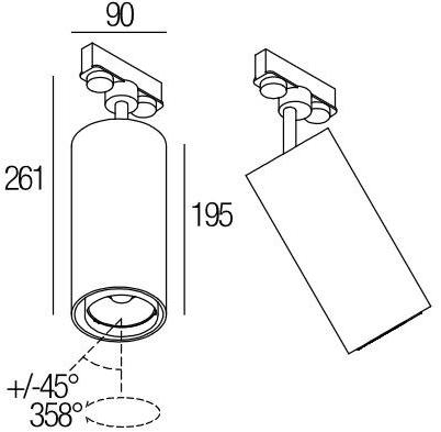 Flexalighting Светодиодное освещение дорожек Bull sun-id-1355453 - Вид №2