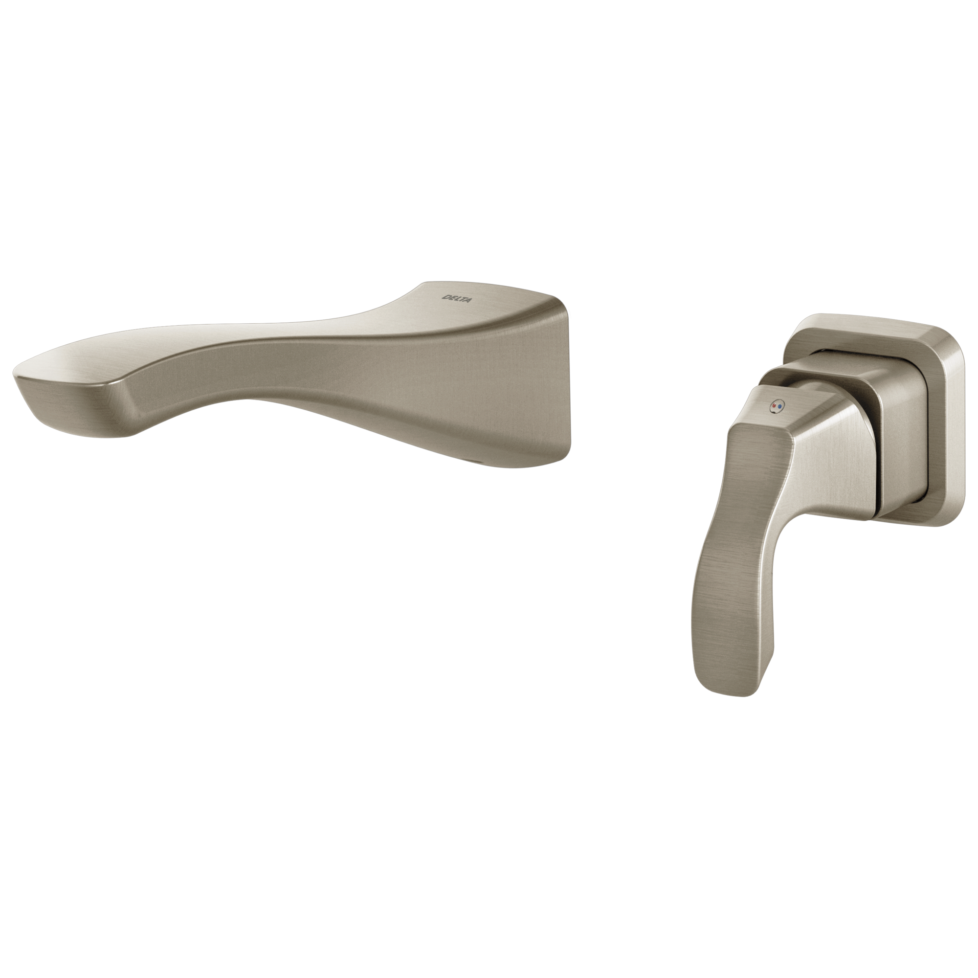 T552LF-SSWL Накладка для смесителя для ванной комнаты с одной ручкой на стене Delta Faucet Tesla Нержавеющая сталь