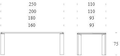 Tonin Casa Прямоугольный деревянный стол sun-id-1450157 - Вид №8