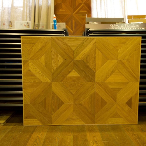 Модульный паркет Marco Ferutti Castello Castello Дуб с брашью (Текстурированная) 450х450 мм 2600600045 - Вид №3