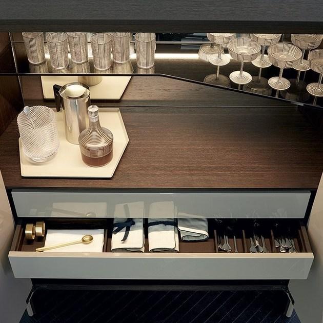 Poliform Буфет лакированный с распашными дверцами Giò GIO sun-id-1388626 - Вид №2