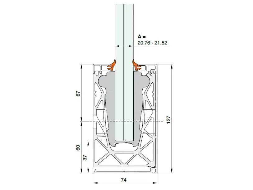 Стеклянный парапет для окон и балконов Saint-Gobain - Logli Defender ARCH-00056785 - Вид №9