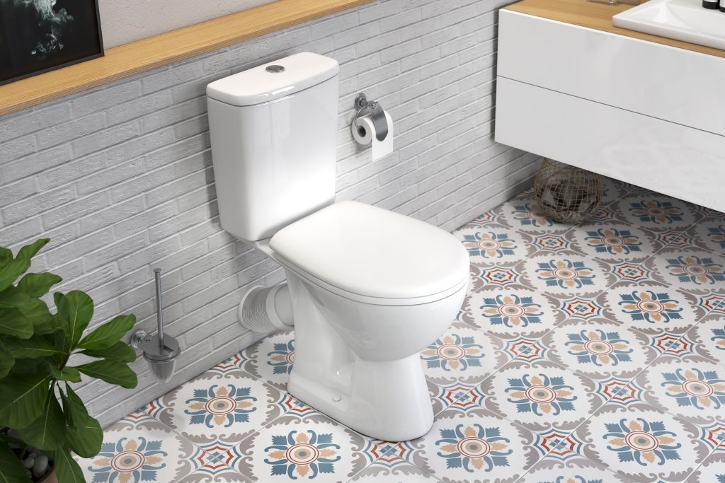 Уют, Унитаз-компакт Компакт унитаз с бачком Белый ROSA УЮТ Россия - Вид №1