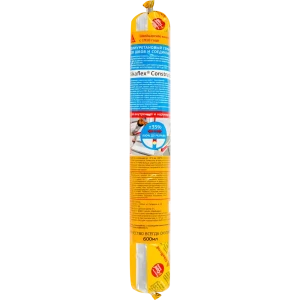 Герметик для всех типов швов Sika Sikaflex Construction 600 мл коричневый