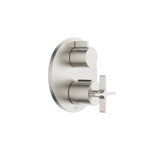 Скрытый термостат VAIA с однофункциональным регулятором громкости — матовая платина