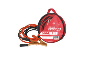 18958956 Провода вспомогательного пуска 500 А 3 метра GT-BC500-25 General Technologies