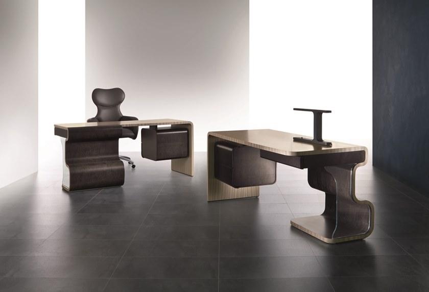 Carpanelli Деревянный стол с ящиками Optical skin Sc29 - Вид №1