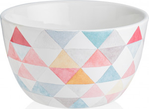 10672208 Certified International Салатник индивидуальный Certified Int. Весенний Букет. Треугольники 14см, керамика Керамика