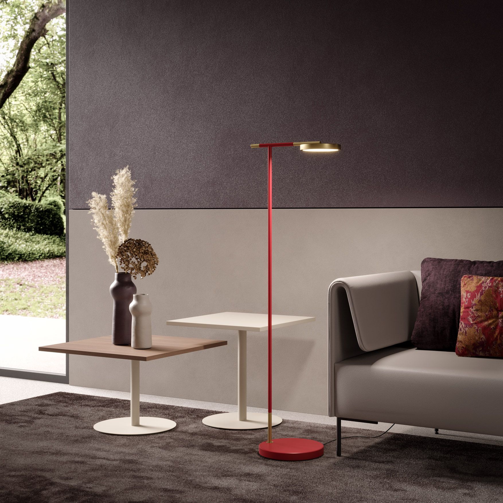 Деревянный квадратный журнальный столик PROF ARCH-00110267 - Вид №1