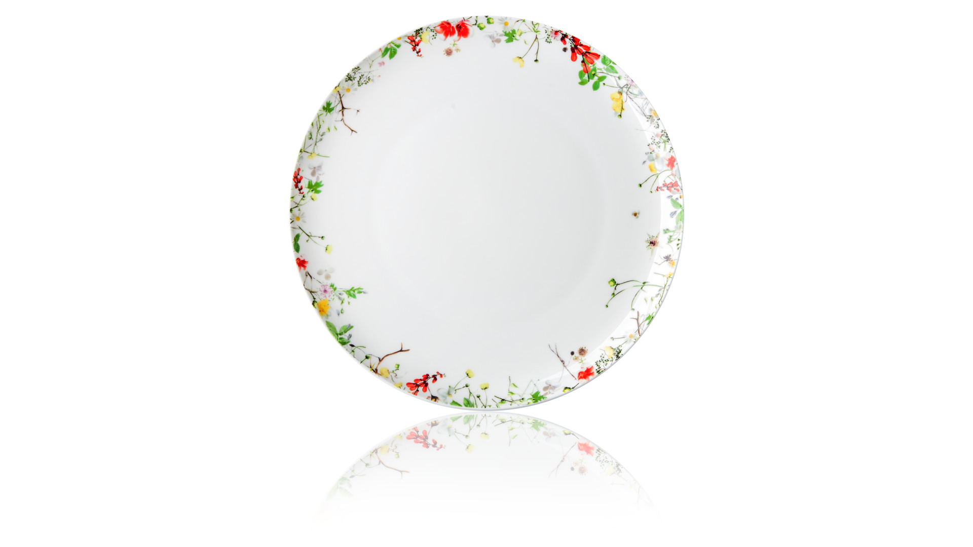 10645667 Rosenthal Набор тарелок обеденных Rosenthal Дикие цветы 27см, фарфор, 6 шт Фарфор  - Вид №1