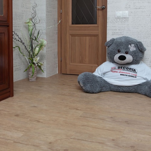 Виниловый ламинат Decoria Mild Tile Тоба Dw 1401 Дуб (Гладкая) 950х184 мм 3201000039 - Вид №1