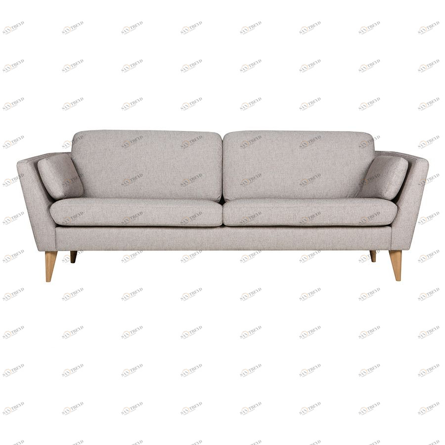 Диван Mynta, трехместный, серо-бежевый Sits S1454