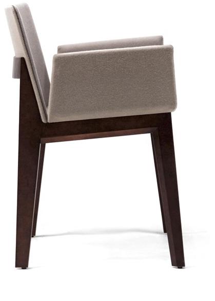 Capdell Стул из ткани с подлокотниками Ava sun-id-1408360 - Вид №2