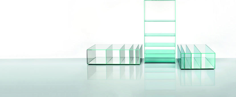 Glas Italia Книжный шкаф открытый хрустальный Deep sea sun-id-1439452 - Вид №1