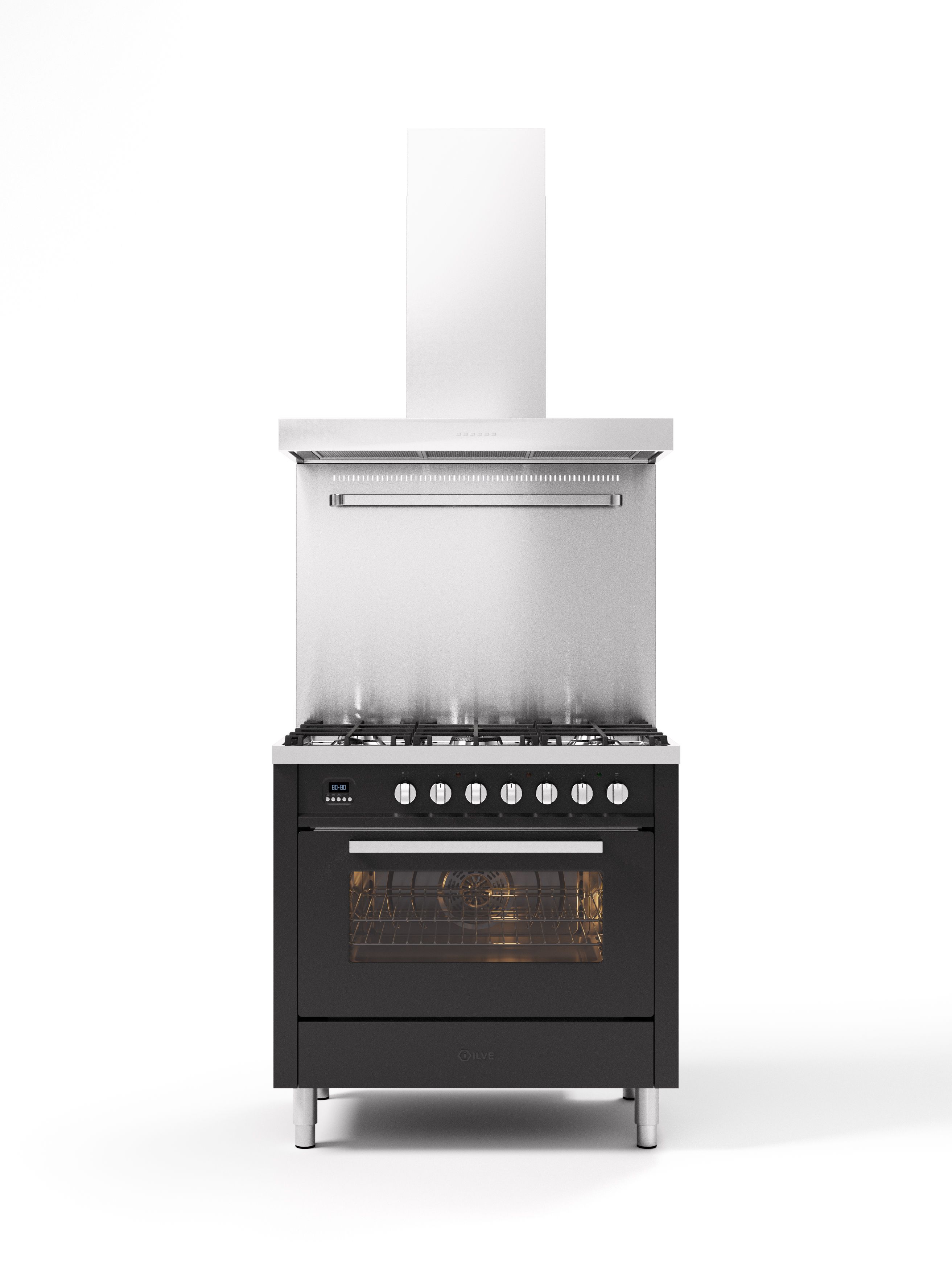 Отдельно стоящая кухня из нержавеющей стали Ilve Pro Line ARCH-00122938 - Вид №1