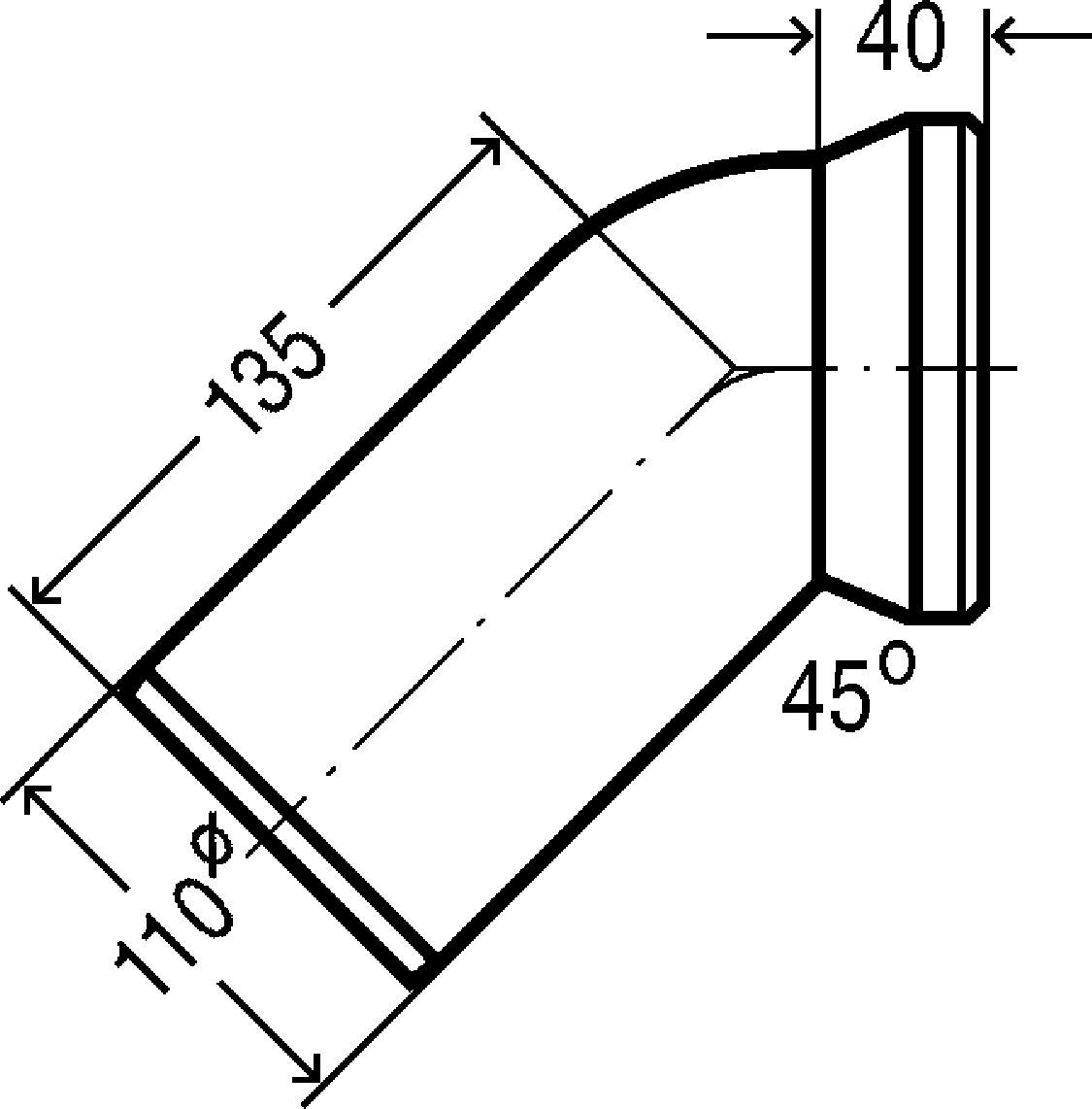 Viega Соединительный отвод 45° 3812 (107567) 107 567 - Вид №2