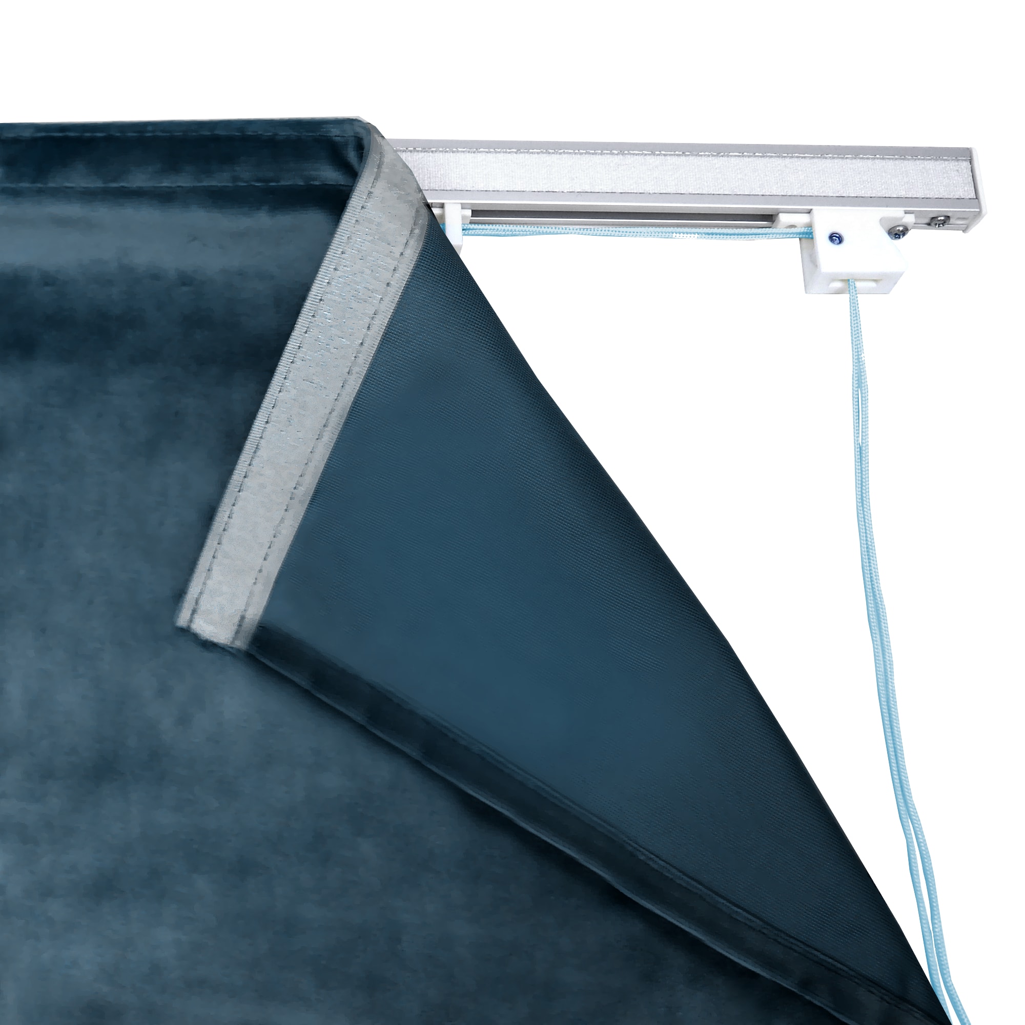 82411435 Штора римская Милфид 100x175 см цвет синий Santreyd  - Вид №3