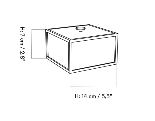Алюминиевый и деревянный контейнер Audo Copenhagen рамка ARCH-00045727 - Вид №18